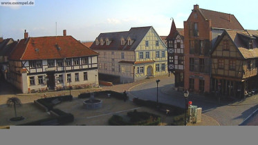 Obraz podglądu z kamery internetowej Tangermünde, Germany: Stadtbrunnen